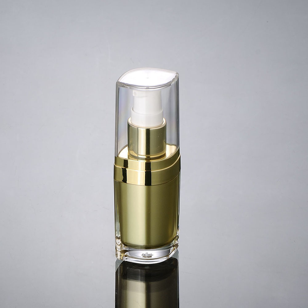 Essence Serum Toner - 15ml złota akrylowa butelka serum/balsam/emulsja/fundacja/toner wybielający