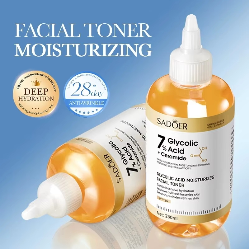 SADOER Tonik z kwasem glikolow – Essence Serum Toner recenzja i cena