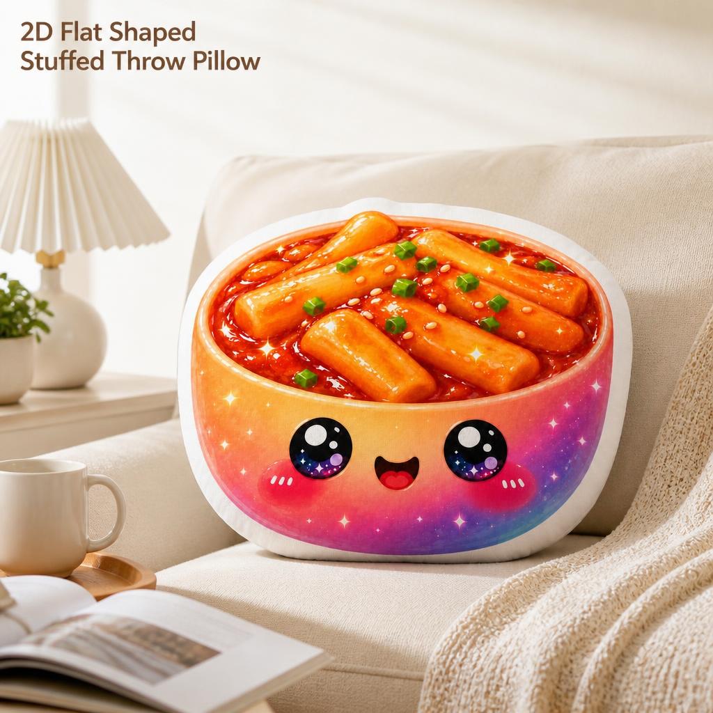 Poduszka Pluszowa Tteokbokki K – Tteokbokki Rice Cake recenzja i cena