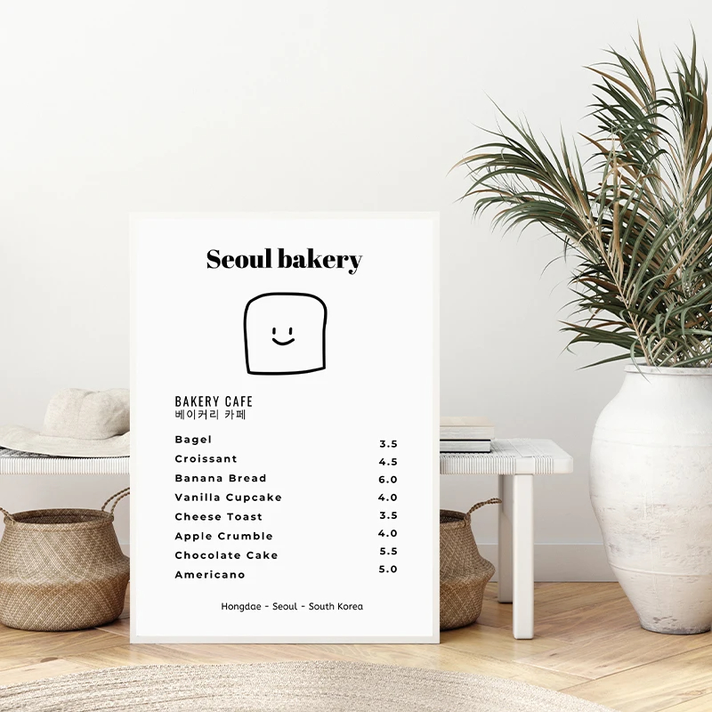 Urocze, minimalistyczne plakat – Korean Arts And Lifestyle recenzja i cena