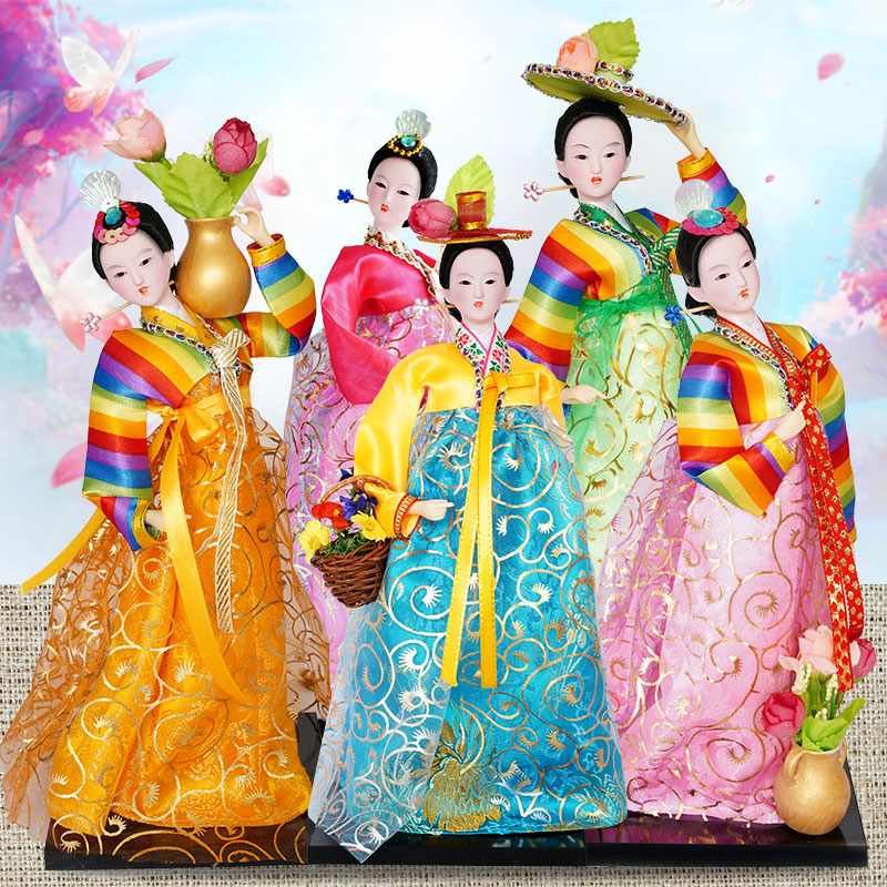 30CM koreańska lalka narodowa  – Korean Lifestyle Items recenzja i cena