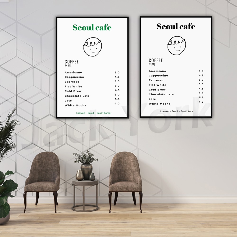 Seoul Cafe Print Wall Art Prin – Korean Arts And Lifestyle recenzja i cena